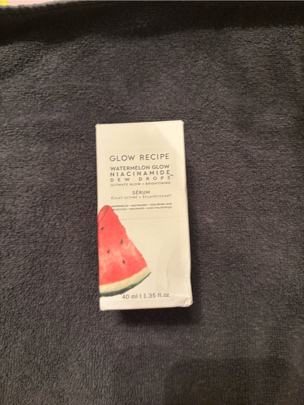 Glow Recipe Watermelon Glow Niacinamide Dew Drops — Pink & White Packaging